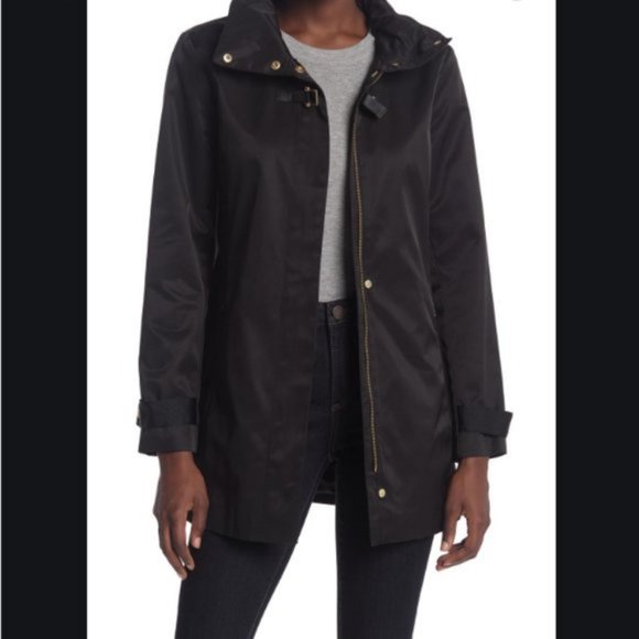 NWT Cole Haan Stowaway Hood Zip - Picture 1 of 4